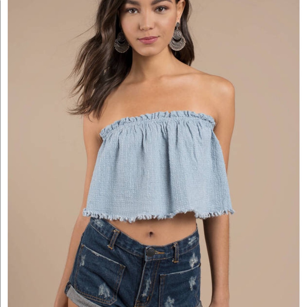Analeigh Chambray Tank